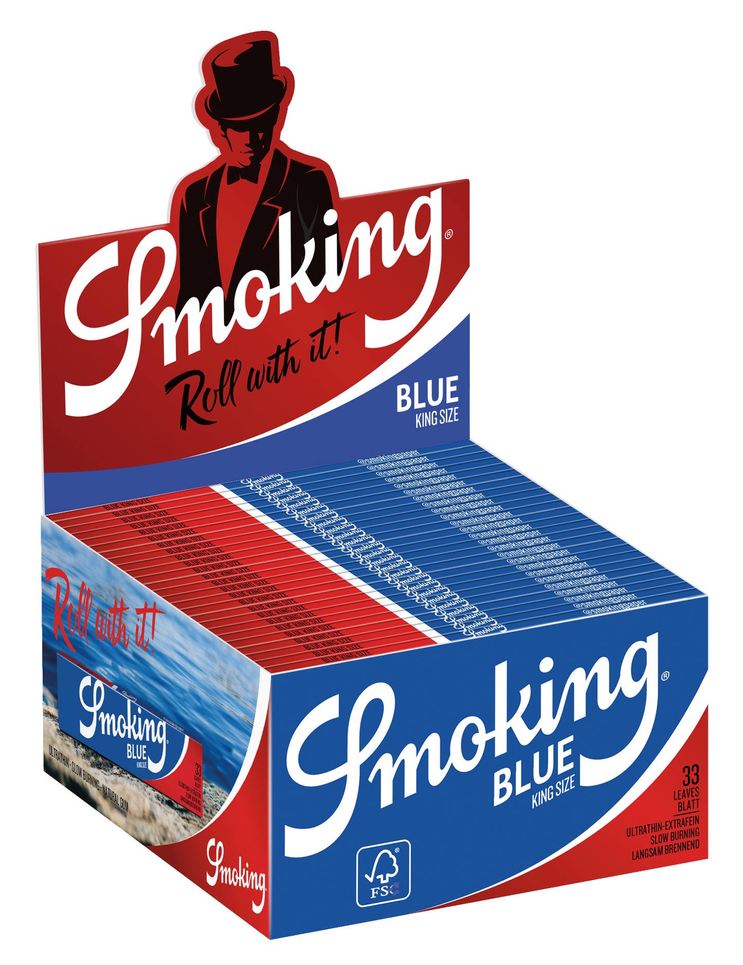 SMOKING KING SIZE BLUE